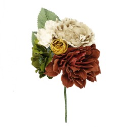 Flamenco flower corsage