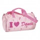Pink Satin Barrel Soulder Bag